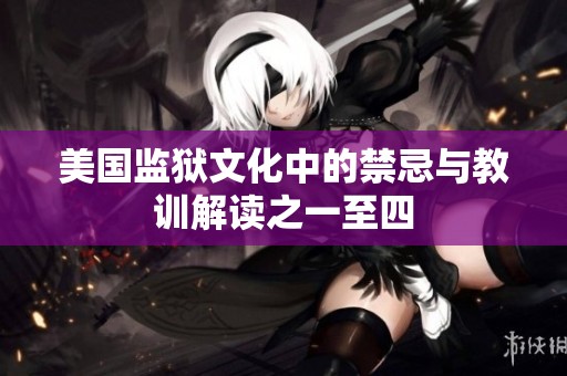 美国监狱文化中的禁忌与教训解读之一至四