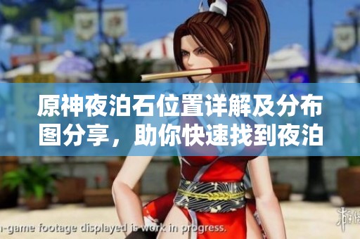 原神夜泊石位置详解及分布图分享，助你快速找到夜泊石