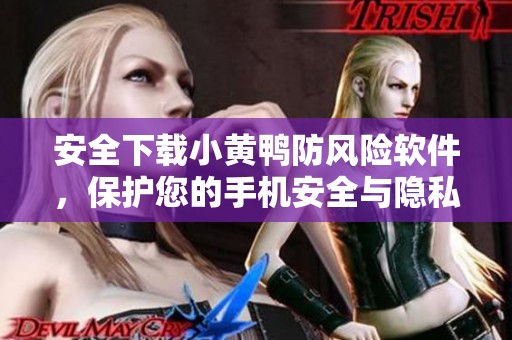 安全下载小黄鸭防风险软件，保护您的手机安全与隐私