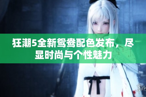狂潮5全新鸳鸯配色发布，尽显时尚与个性魅力