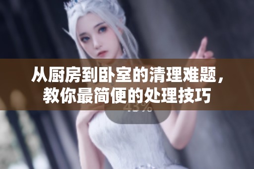 从厨房到卧室的清理难题，教你最简便的处理技巧
