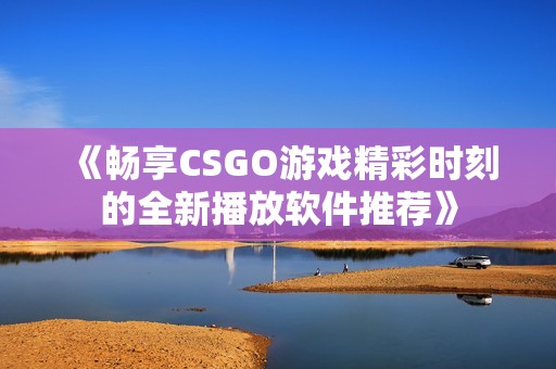 《畅享CSGO游戏精彩时刻的全新播放软件推荐》