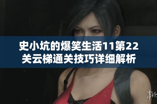 史小坑的爆笑生活11第22关云梯通关技巧详细解析
