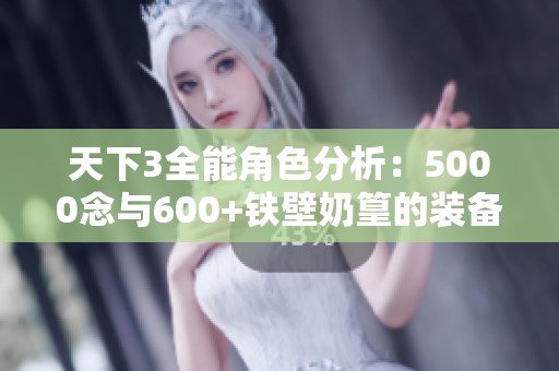 天下3全能角色分析：5000念与600+铁壁奶篁的装备对比与玩法探讨
