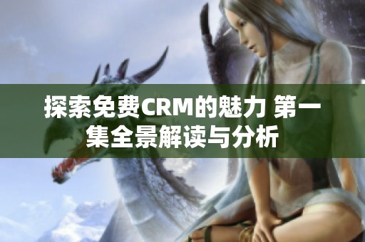 探索免费CRM的魅力 第一集全景解读与分析