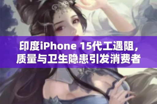 印度iPhone 15代工遇阻，质量与卫生隐患引发消费者焦虑