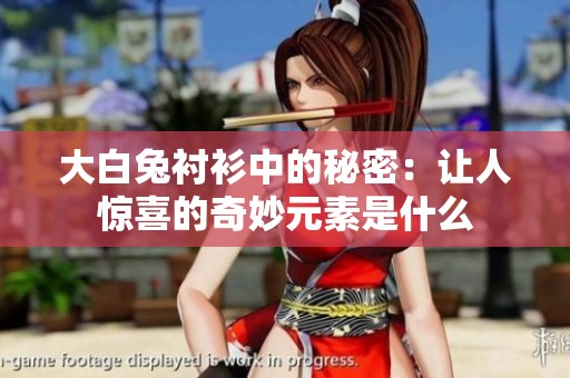 大白兔衬衫中的秘密：让人惊喜的奇妙元素是什么