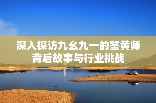深入探访九幺九一的鉴黄师背后故事与行业挑战