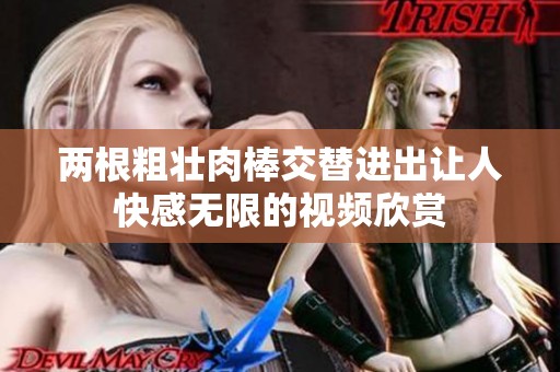 两根粗壮肉棒交替进出让人快感无限的视频欣赏