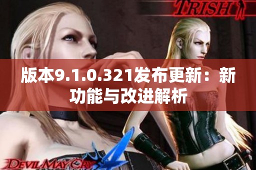 版本9.1.0.321发布更新：新功能与改进解析