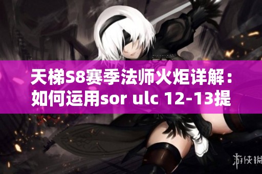 天梯S8赛季法师火炬详解：如何运用sor ulc 12-13提升战斗力