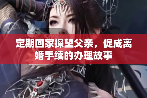 定期回家探望父亲，促成离婚手续的办理故事