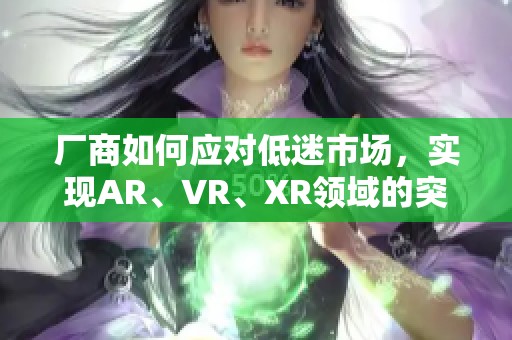厂商如何应对低迷市场，实现AR、VR、XR领域的突破与成长