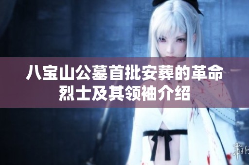 八宝山公墓首批安葬的革命烈士及其领袖介绍