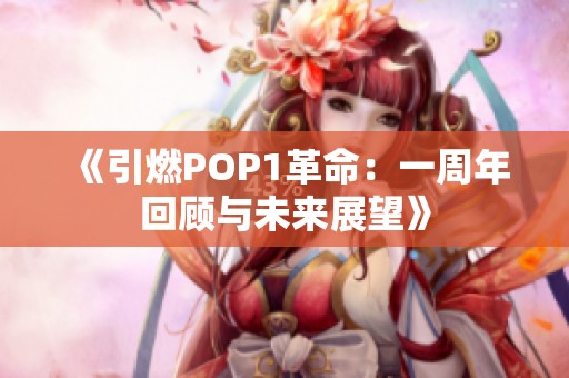 《引燃POP1革命：一周年回顾与未来展望》