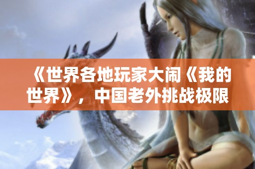 《世界各地玩家大闹《我的世界》，中国老外挑战极限建造》