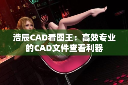 浩辰CAD看图王：高效专业的CAD文件查看利器
