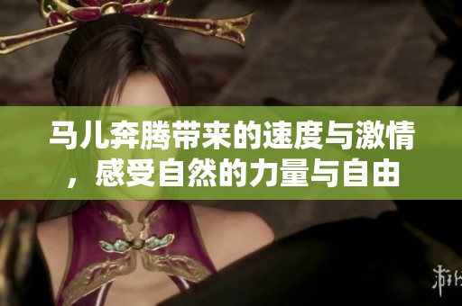 马儿奔腾带来的速度与激情，感受自然的力量与自由