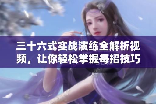 三十六式实战演练全解析视频，让你轻松掌握每招技巧
