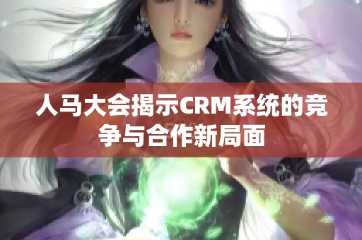 人马大会揭示CRM系统的竞争与合作新局面