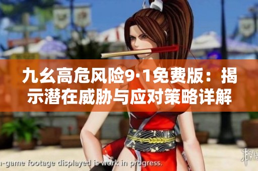 九幺高危风险9·1免费版：揭示潜在威胁与应对策略详解