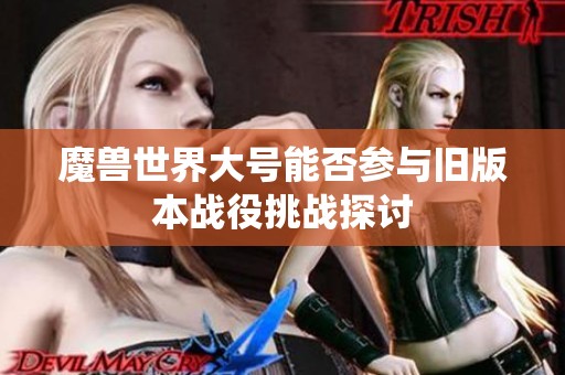 魔兽世界大号能否参与旧版本战役挑战探讨