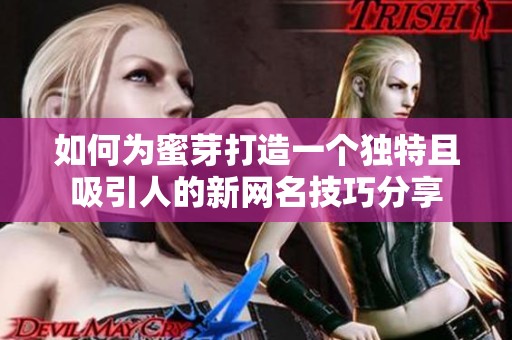 如何为蜜芽打造一个独特且吸引人的新网名技巧分享