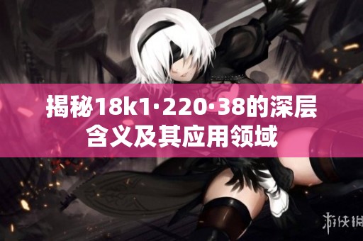 揭秘18k1·220·38的深层含义及其应用领域