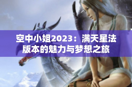 空中小姐2023：满天星法版本的魅力与梦想之旅