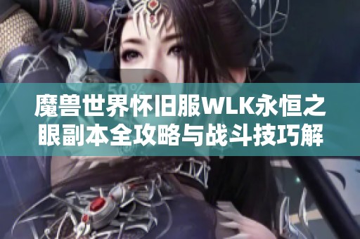 魔兽世界怀旧服WLK永恒之眼副本全攻略与战斗技巧解析