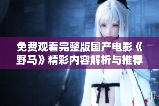 免费观看完整版国产电影《野马》精彩内容解析与推荐
