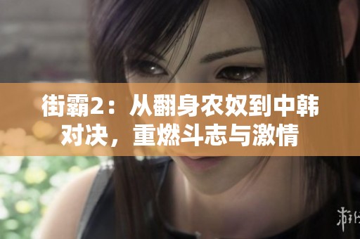 街霸2：从翻身农奴到中韩对决，重燃斗志与激情