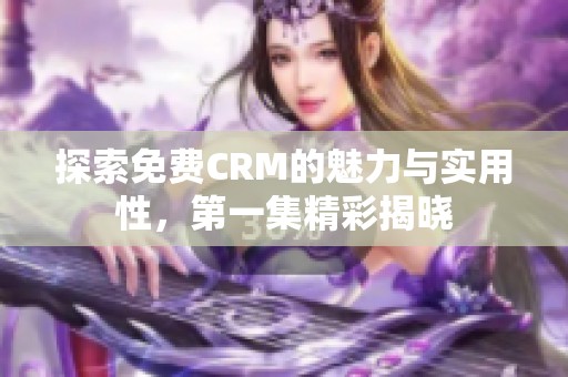 探索免费CRM的魅力与实用性，第一集精彩揭晓