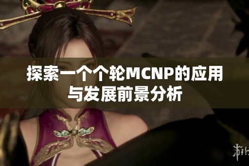 探索一个个轮MCNP的应用与发展前景分析