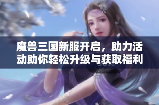 魔兽三国新服开启，助力活动助你轻松升级与获取福利