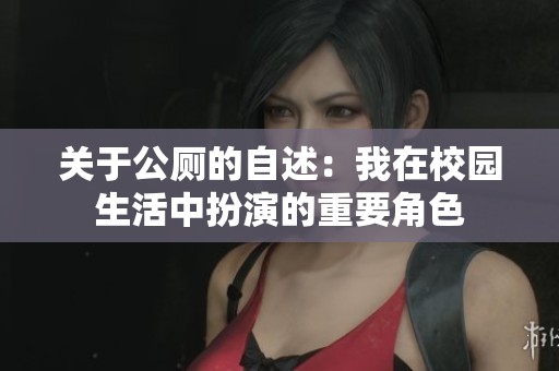 关于公厕的自述：我在校园生活中扮演的重要角色