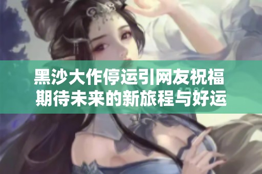 黑沙大作停运引网友祝福 期待未来的新旅程与好运