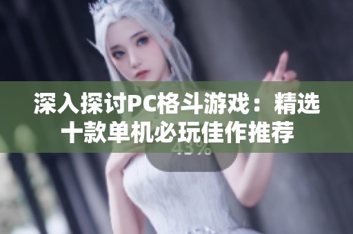 深入探讨PC格斗游戏：精选十款单机必玩佳作推荐