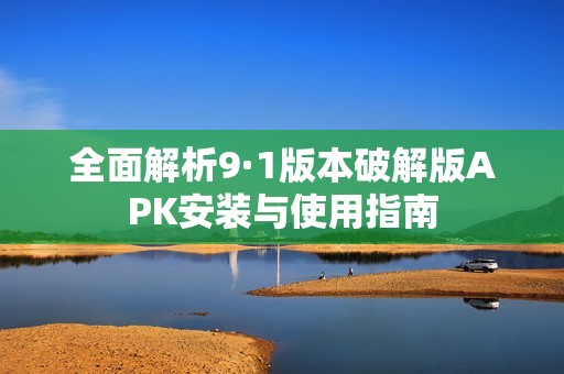 全面解析9·1版本破解版APK安装与使用指南