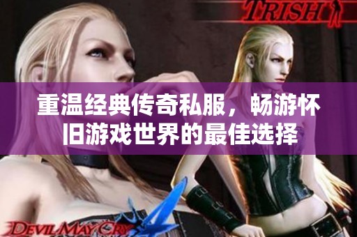 重温经典传奇私服，畅游怀旧游戏世界的最佳选择