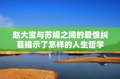 赵大宝与苏媚之间的爱恨纠葛揭示了怎样的人生哲学