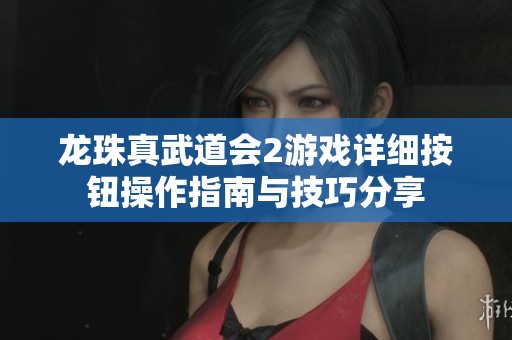 龙珠真武道会2游戏详细按钮操作指南与技巧分享