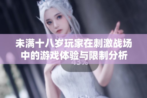 未满十八岁玩家在刺激战场中的游戏体验与限制分析