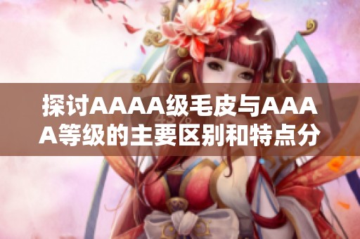探讨AAAA级毛皮与AAAA等级的主要区别和特点分析