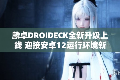 麟卓DROIDECK全新升级上线 迎接安卓12运行环境新体验