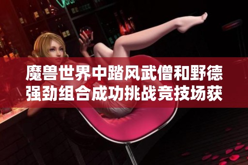魔兽世界中踏风武僧和野德强劲组合成功挑战竞技场获胜42场不败记录