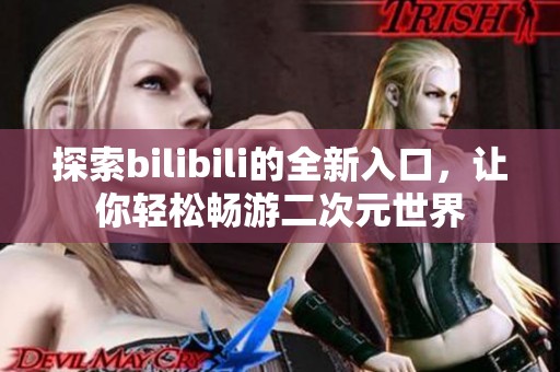 探索bilibili的全新入口，让你轻松畅游二次元世界