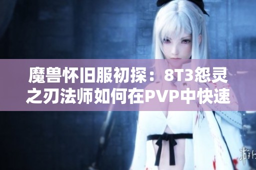 魔兽怀旧服初探：8T3怨灵之刃法师如何在PVP中快速击杀敌人