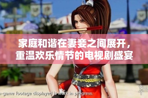 家庭和谐在妻妾之间展开，重温欢乐情节的电视剧盛宴