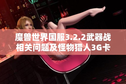 魔兽世界国服3.2.2武器战相关问题及怪物猎人3G卡攻略解析